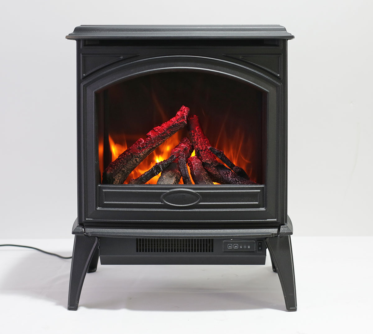 E 50 Cast Iron Freestand Electric, Best Standing Electric Fireplace
