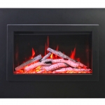 TRD-33-INSERT electric fireplace insert-with-4-piece-trim-1200-