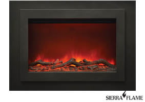zero clearance electric fireplace