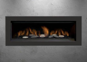 Austin Gas Fireplace by Sierra Flame