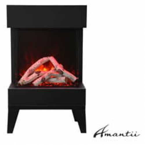 Cube electric fireplace