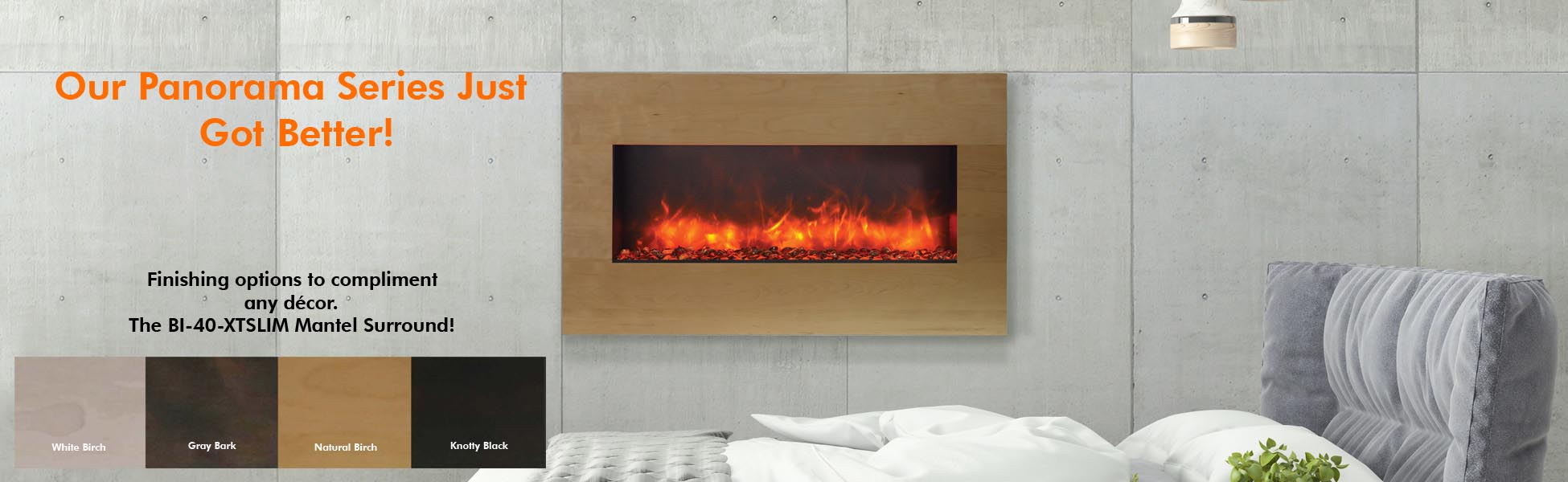 electric fireplaces by Amantii