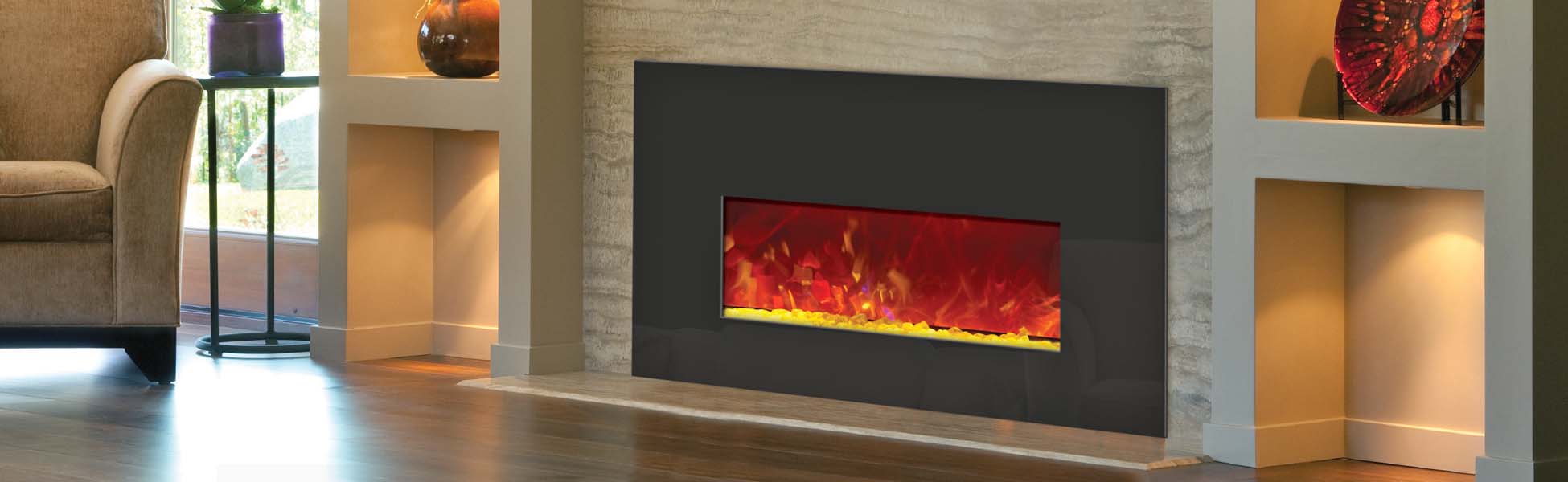 small electric fireplace insert