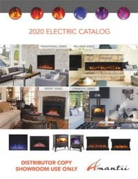 electric fireplace catalog
