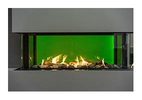 Lyon gas fireplace