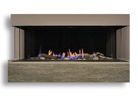 Toscana gas fireplace