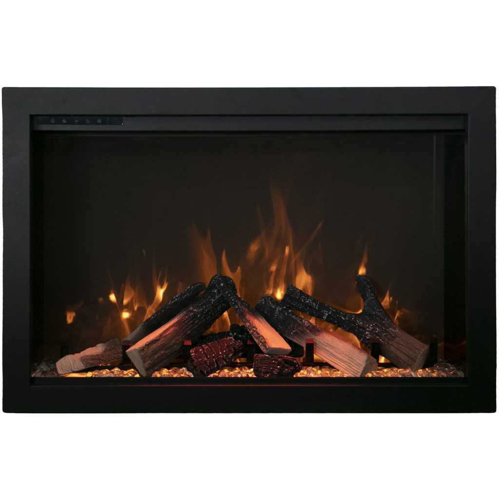 TRd Bespoke Split Log-set Electric Fireplace