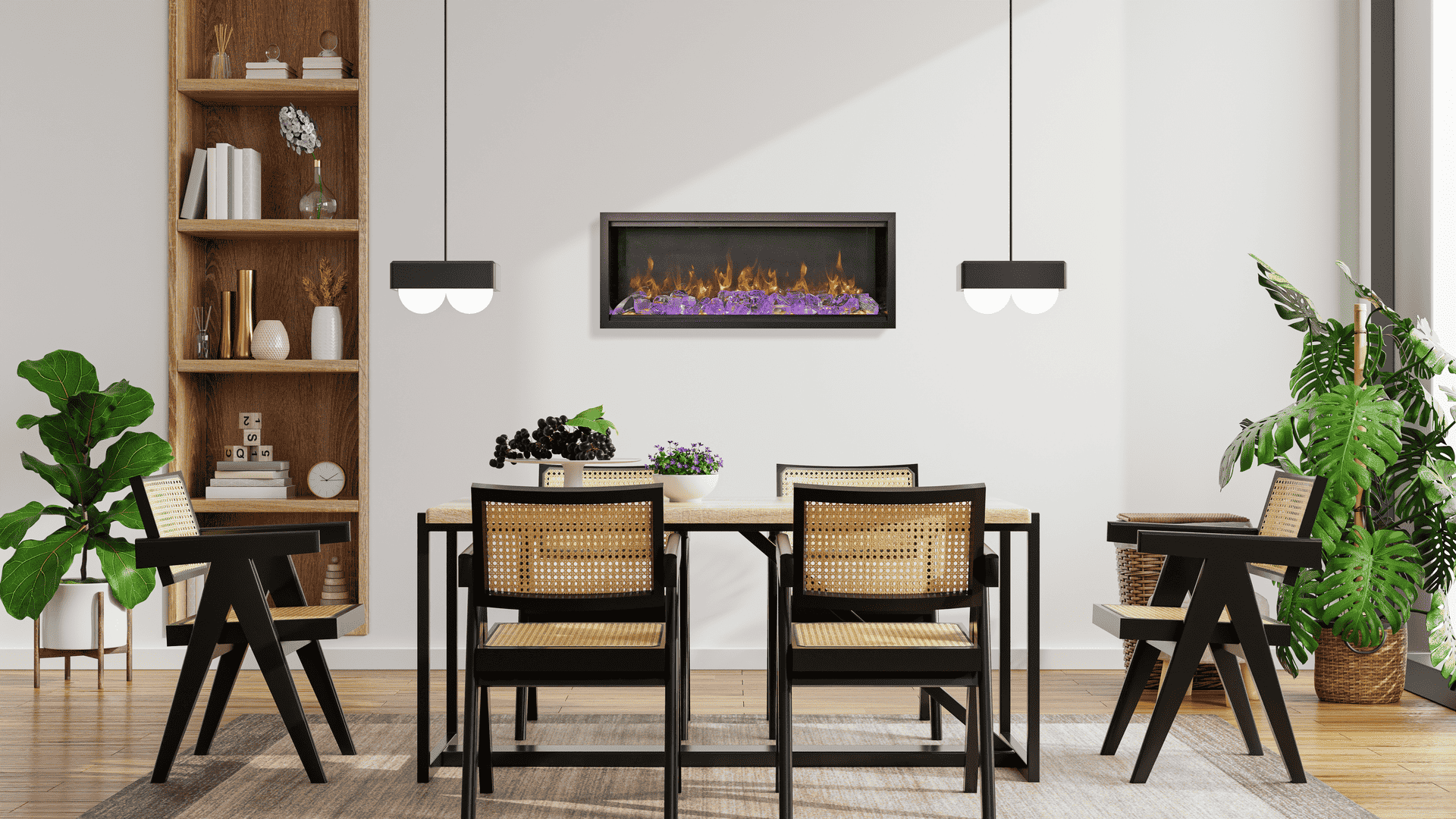 Amantii Symmetry Bespoke Xtra Tall Electric Fireplace | Amantii Electric  Fireplaces