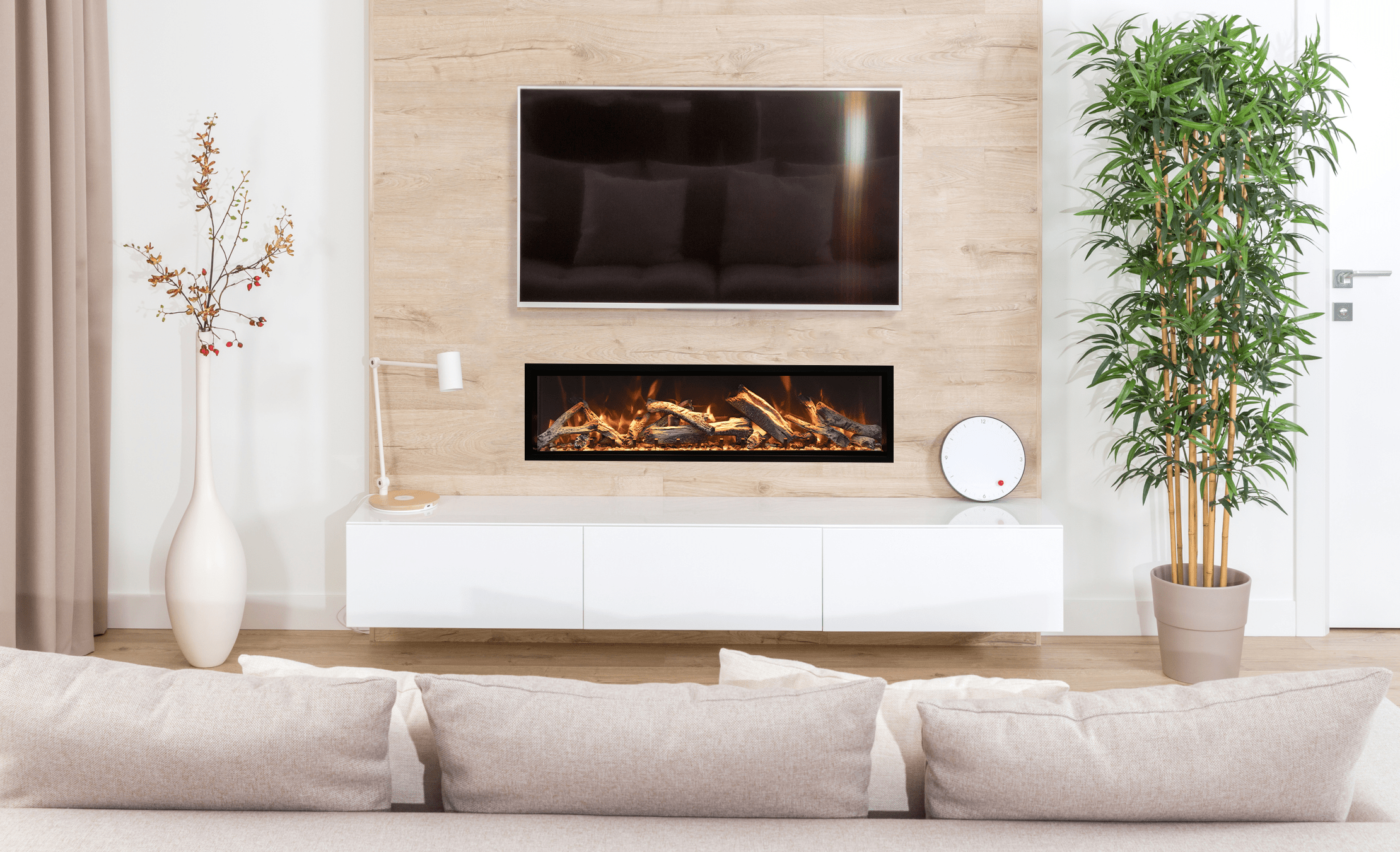Amantii Symmetry Bespoke Xtra Electric Tall | Electric Fireplace Fireplaces Amantii