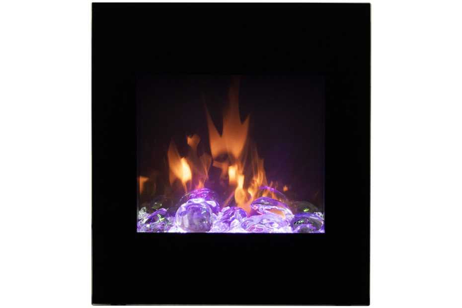 WM-BI-2428-VLR-BG - LUMINA Corner Wall Mount Smart Electric Fireplace - Image 4