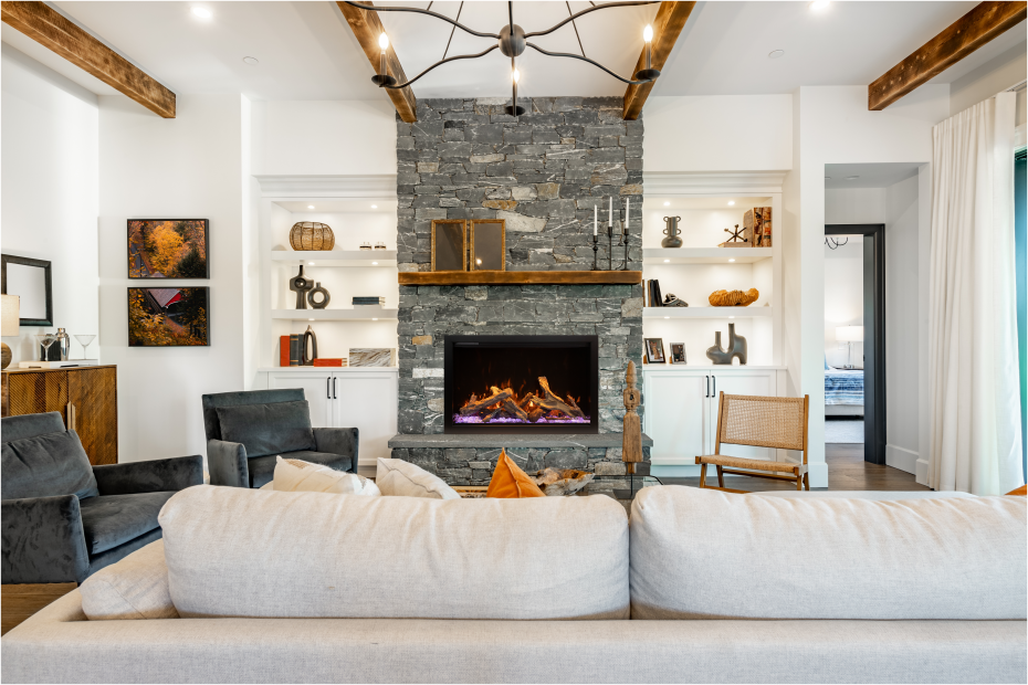 Amantii TRD Lumina Electric Fireplace - Image 6