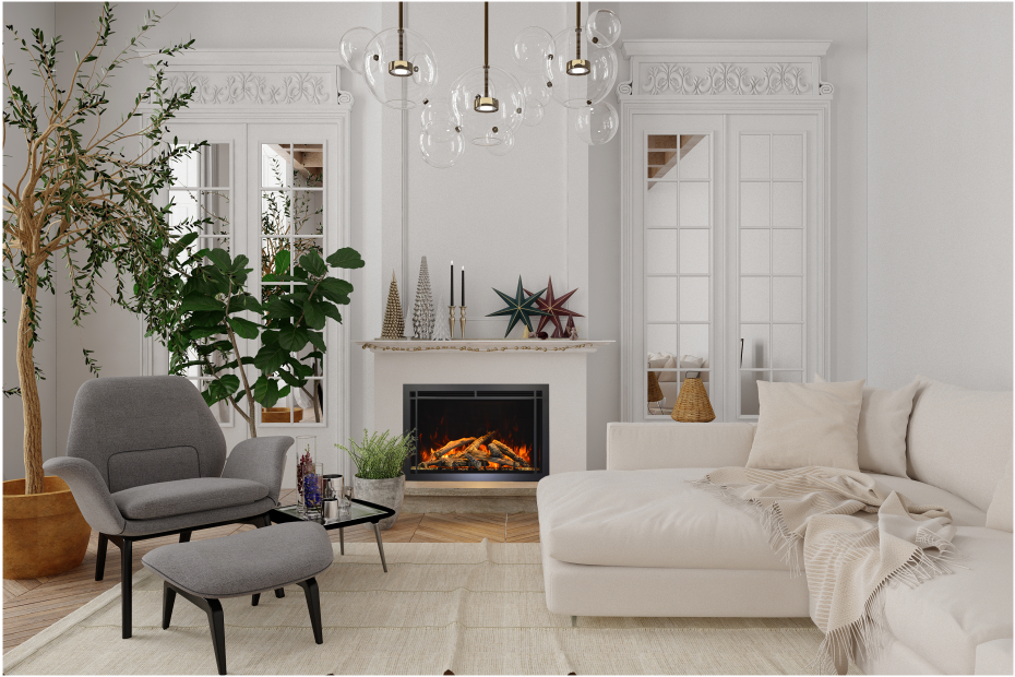 Amantii TRD Lumina Electric Fireplace - Image 4