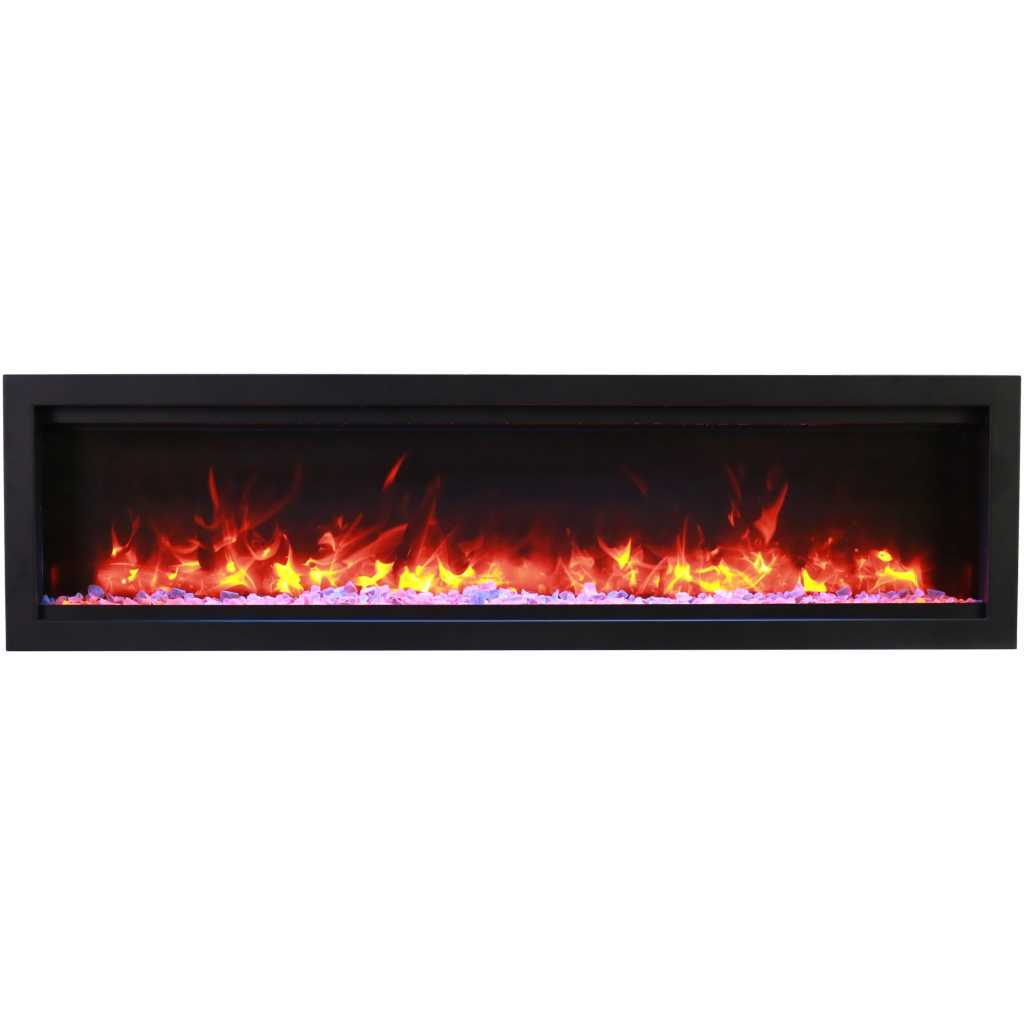 SYM60 FRONT #14 GLASS ORANGE FLAME #207