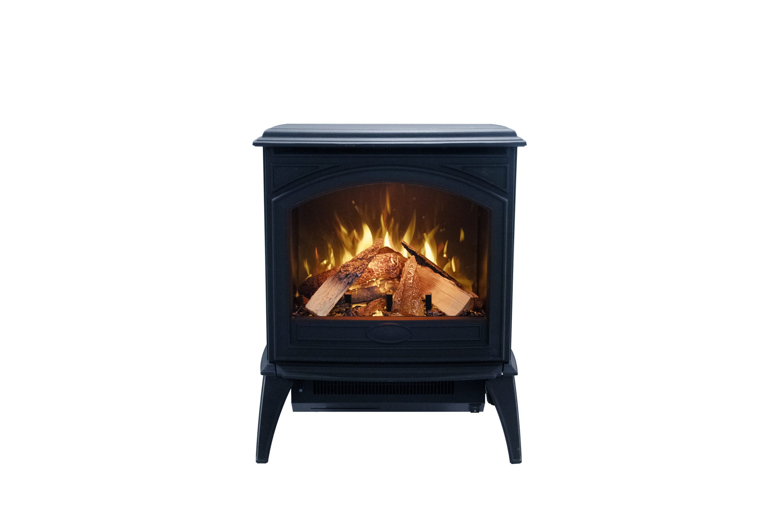 Cast Iron E-50HO, E-70HO Freestanding Electric Fireplace - Image 6